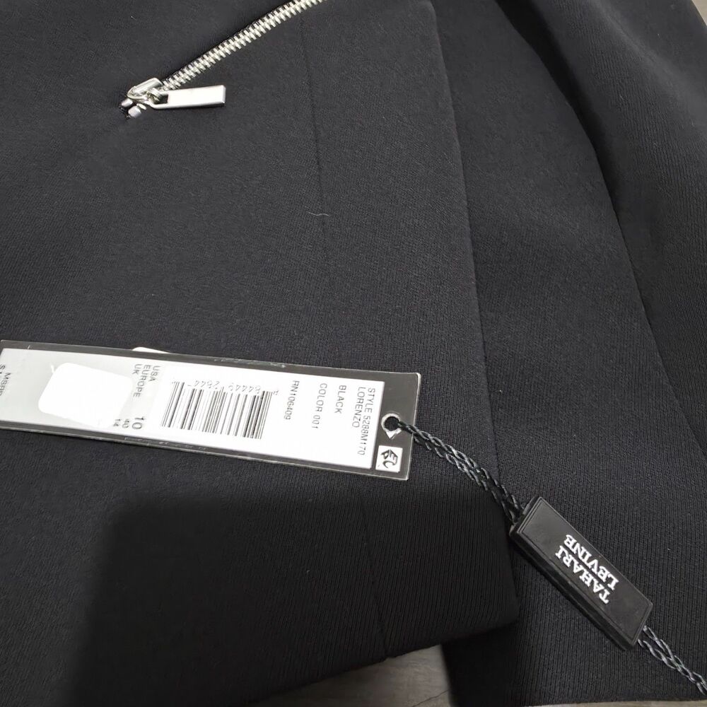 NWT Tahari ASL Black Blazer Lorenzo Style 10/EUR 40 MSRP $129 - Picture 11 of 16